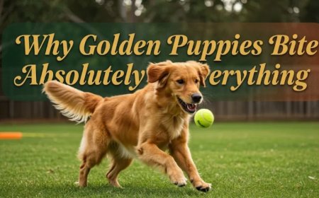 Why Golden Puppies Bite Absolutely Everything