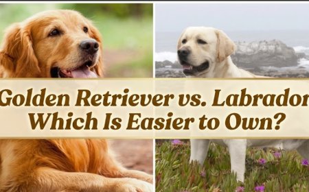 Golden Retriever vs. Labrador: Which Is Easier to Own?