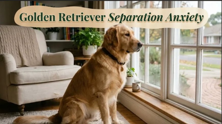 Golden Retriever Separation Anxiety: Real Fixes