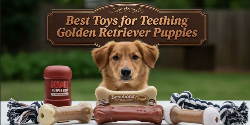 Best Toys for Teething Golden Retriever Puppies